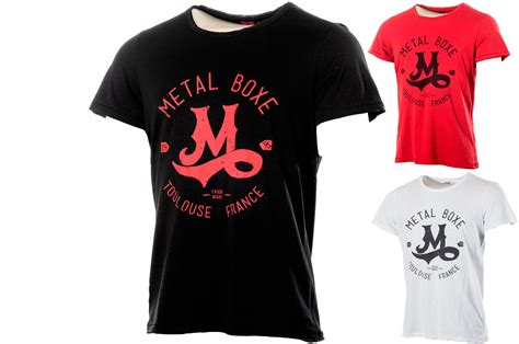 t shirt metal boxe|Metal Retail T.